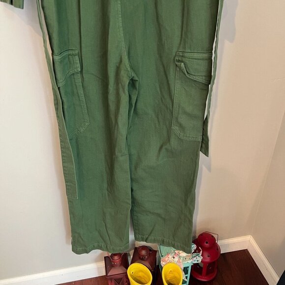 Boyish THE TROY Carpenter Uitlity Jumpsuit Small in Army Green - Picture 6 of 11